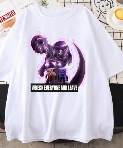 Wreck Everyone And Leave Dbz Dragon Ball Frieza T-shirt