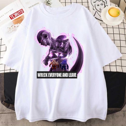 Wreck Everyone And Leave Dbz Dragon Ball Frieza T-shirt