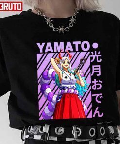 Yamato One Piece Anime Character Retro T-shirt