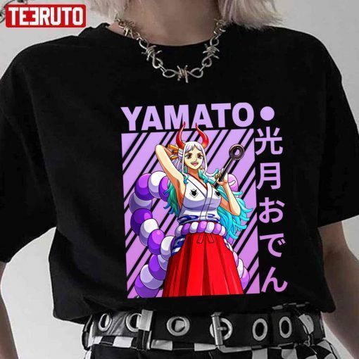 Yamato One Piece Anime Character Retro T-shirt