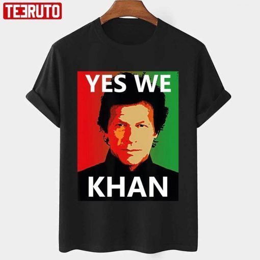 Yes We Khan Imran Khan Pakistani Prime Minister Pti Matching T-shirt