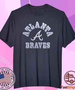 47 Brand Atlanta Braves Fieldhouse Scoop Tee Shirt