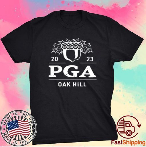 Ahead Pga Championship Oak Hill In Lagoon Tee Shirt