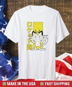 Akedo x Pokemon Team Rocket Meowth Tee Shirt