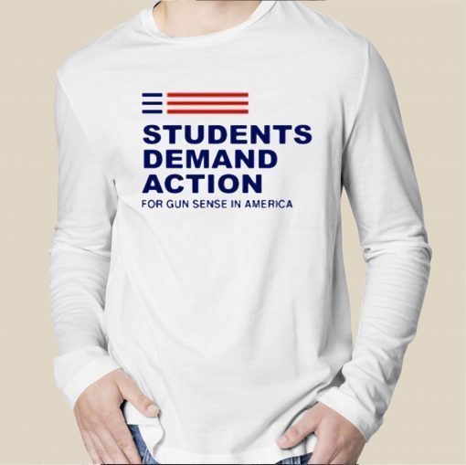 Andrews Students Demand Action Tee Shirt