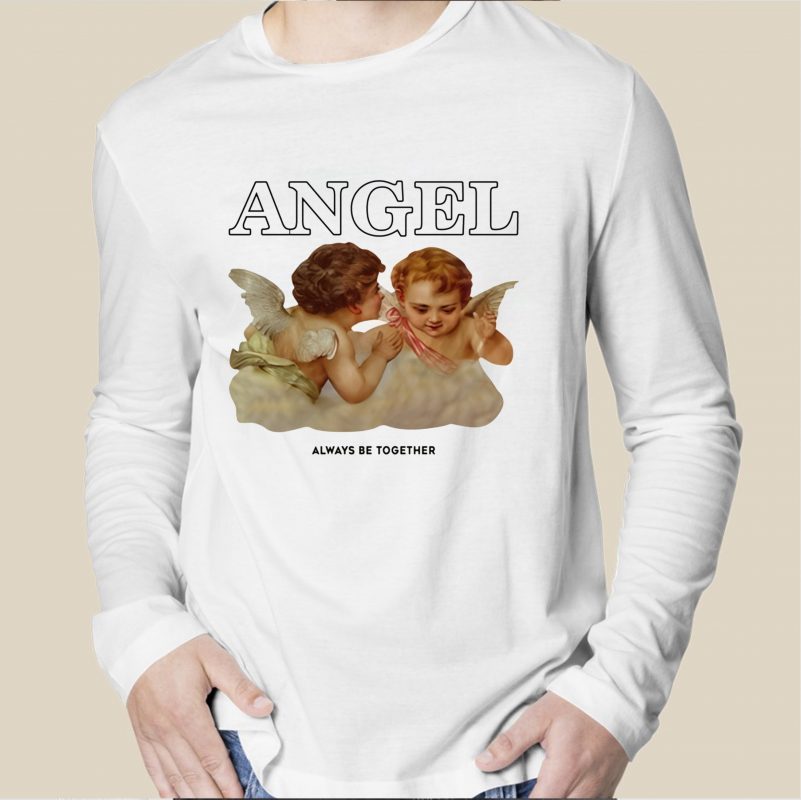 Angel Always Be Together Tee Shirt