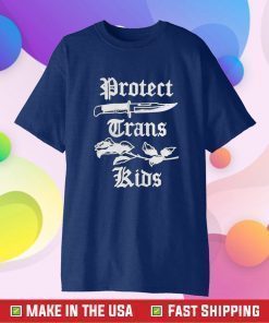 Peggy Flanagan Protect Trans Kids Tee Shirt