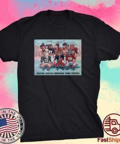 Western Athletic Conference Family Portrait Tee Shirt