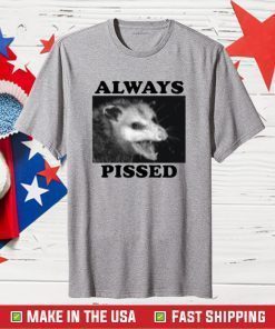 Wicked Clothes Always Pissed Tee Shirt