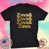 Zlatan Zava And Zava And Zava And Zava Tee Shirt