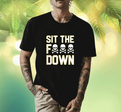 AJ Burnett Sit The Fuck Down Shirt