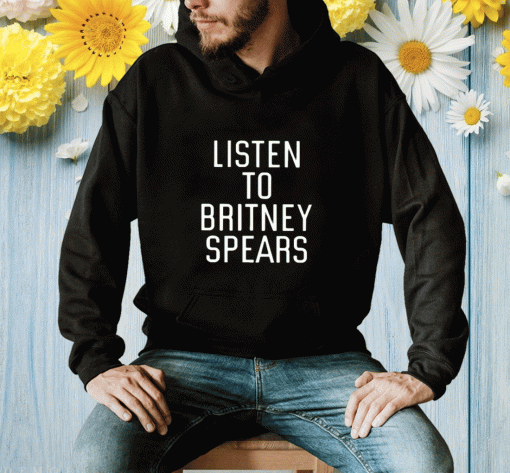 Aaron Listen To Britney Spears T-Shirt