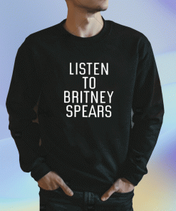 Aaron Listen To Britney Spears T-Shirt