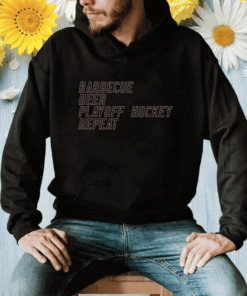 Barbecue Beer Playoff Hockey Repeat Shirt