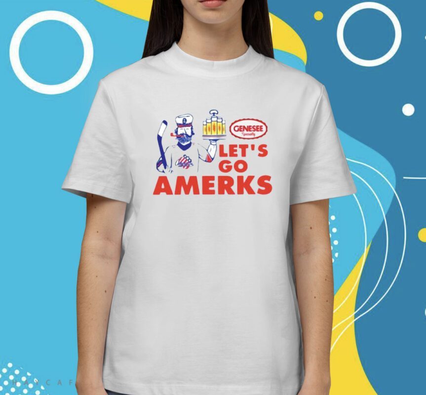 Genesee Beer Let’s go Amerks Shirt