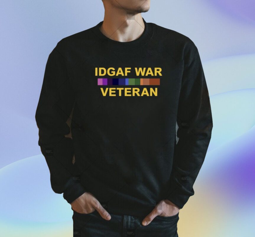 Idgaf War Veteran Shirt