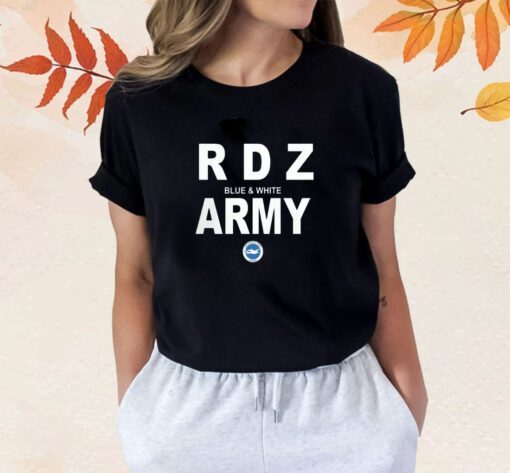 RDZ Blue and White Army Shirt