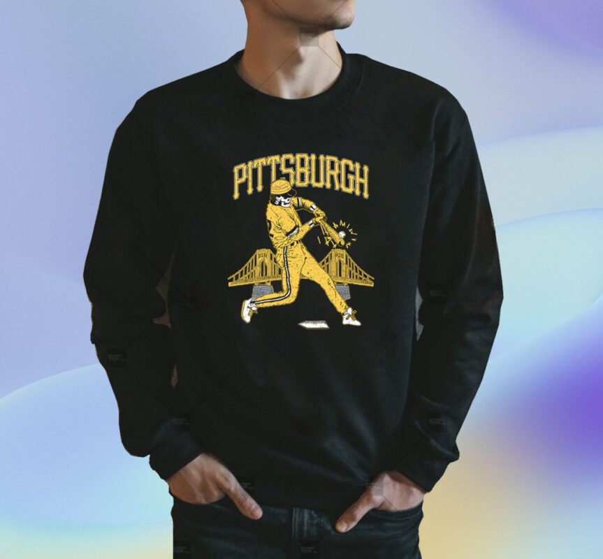 Skeleton Pittsburgh Baseball Shirt