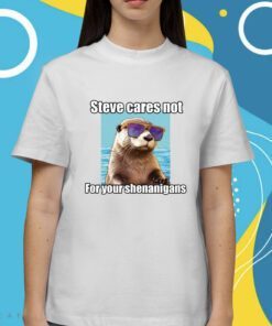 Steve Cares Not For Your Shenanigans Shirt