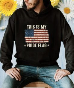 This Is My Pride Flag USA American 4th of July Patriotic Shirt