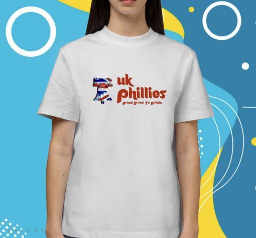 Uk Phillies Broad Street To Britain Shirt