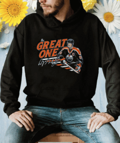 Wayne Gretzky The Great One Edmonton NHL Alumni Shirt