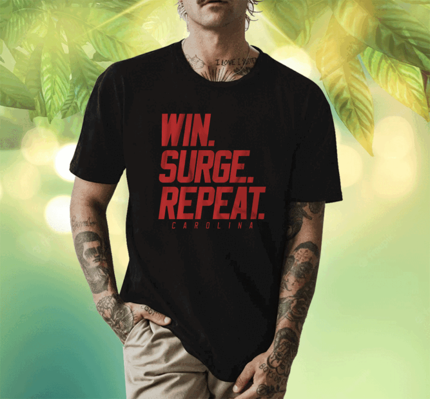 Win Surge Repeat Carolina Hockey Shirt