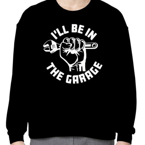 I’Ll Be In The Garage Retro TShirt