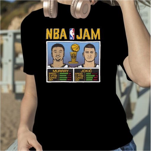 Homage Nikola Jokic & Jamal Murray Denver Nuggets NBA 2023 Shirt