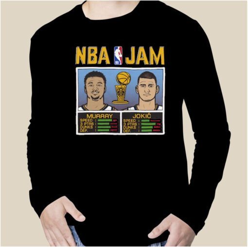 Homage Nikola Jokic & Jamal Murray Denver Nuggets NBA 2023 Shirt