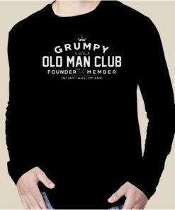 Grumpy Old Man Club Founder Member Vintage Shirt