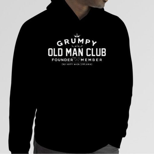 Grumpy Old Man Club Founder Member Vintage Shirt