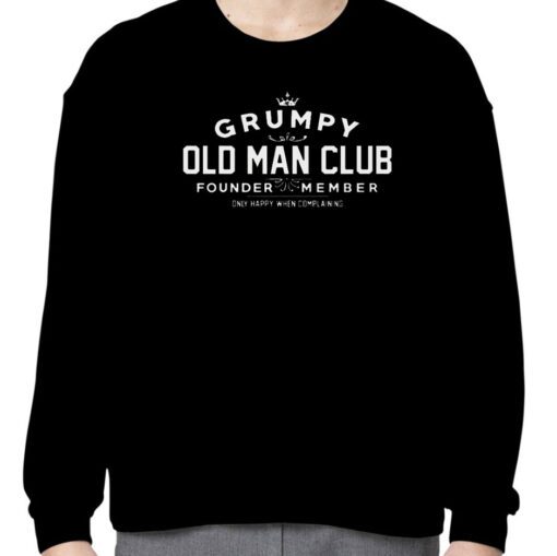 Grumpy Old Man Club Founder Member Vintage Shirt