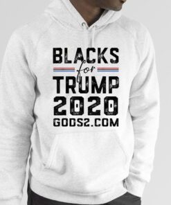 Blacks For Trump 2020 Blacks For Trump 2024 Gift Shirt