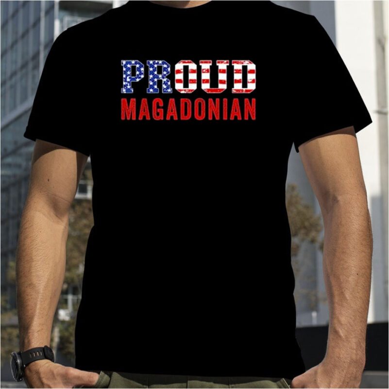 Magadonia 2024 Trump Voter Proud Trump Supporter Magadonian Tee Shirt