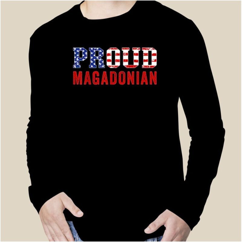 Magadonia 2024 Trump Voter Proud Trump Supporter Magadonian Tee Shirt