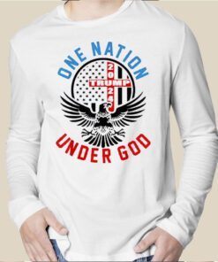 Trump 2024 One Nation Under God Tee Shirt