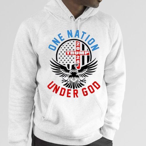 Trump 2024 One Nation Under God Tee Shirt