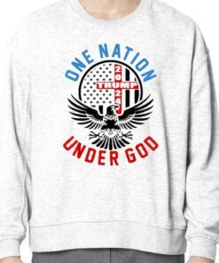 Trump 2024 One Nation Under God Tee Shirt