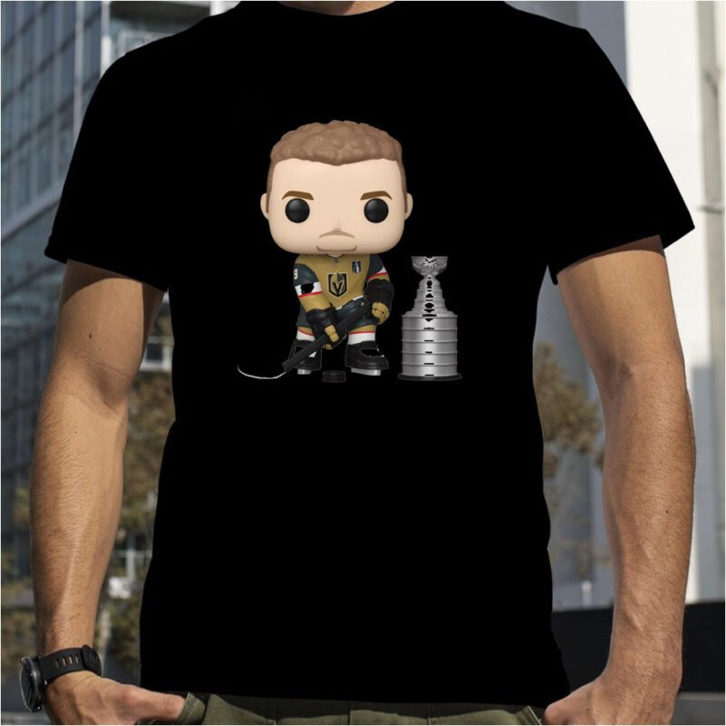 Jack Eichel Vegas Golden Knights Funko 2023 Stanley Cup Champions Official Shirt