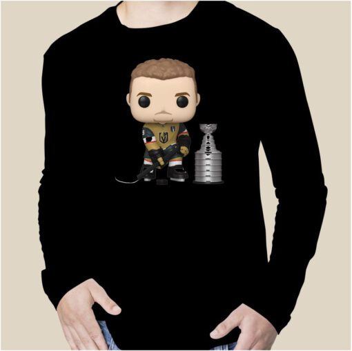 Jack Eichel Vegas Golden Knights Funko 2023 Stanley Cup Champions Official Shirt