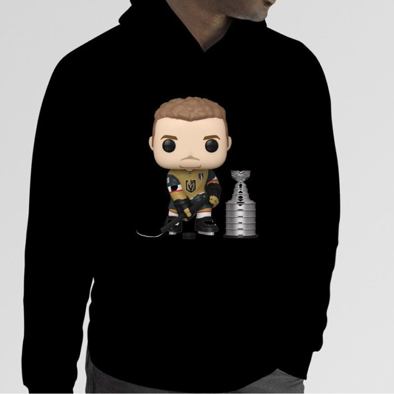 Jack Eichel Vegas Golden Knights Funko 2023 Stanley Cup Champions Official Shirt