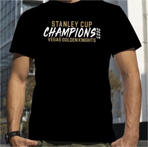 Vegas Golden Knights Fanatics Branded 2023 Stanley Cup Champions TShirt