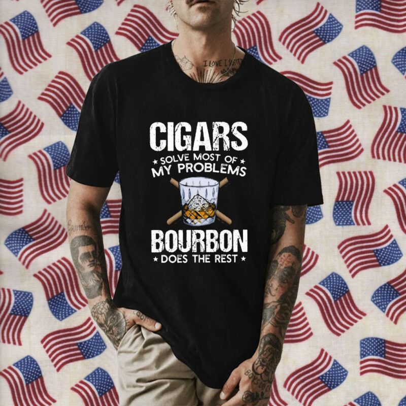 Cigars Solve Most Of My Problems 2023 Shirt