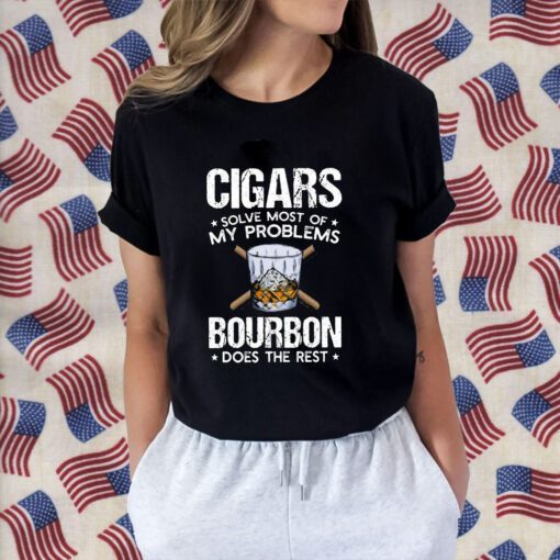 Cigars Solve Most Of My Problems 2023 Shirt