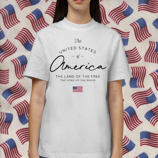 United States of America 4th Of July 1776 Tee Shirt