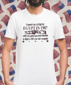 I Went On A Trip To Egypt In 1987 T-Shirt