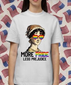 More Pride Less Prejudice Lgbt Gay Proud Ally Pride Month 2023 T-Shirt