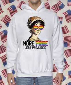 More Pride Less Prejudice Lgbt Gay Proud Ally Pride Month 2023 T-Shirt