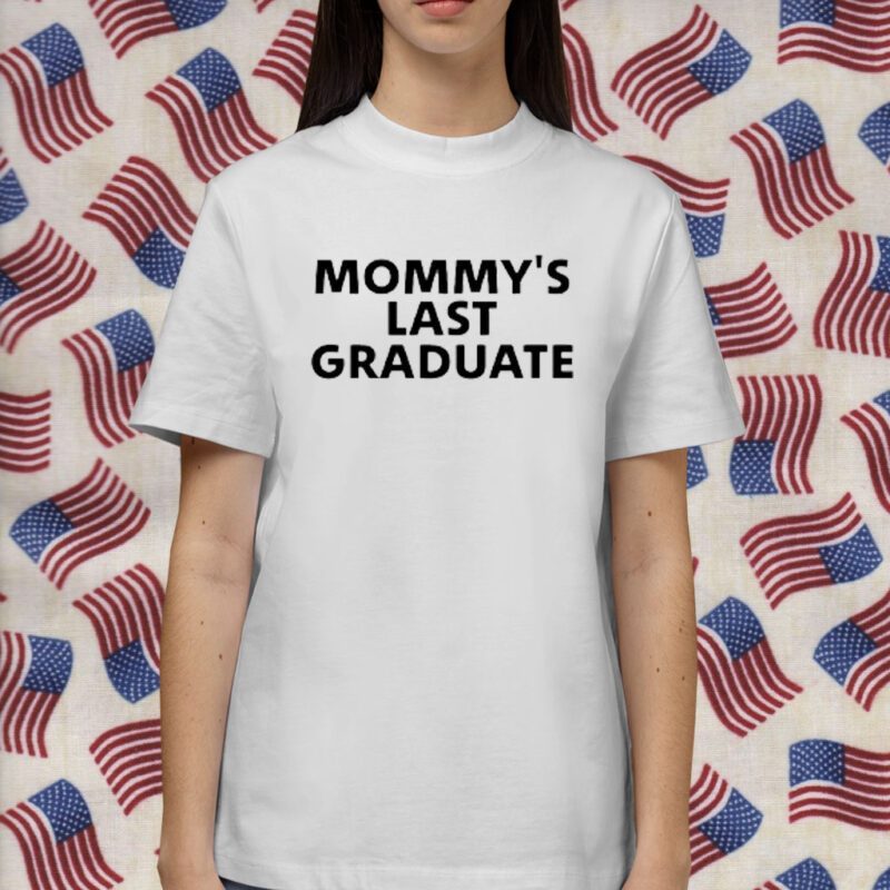 Mommy's Last Graduate Retro Shirt